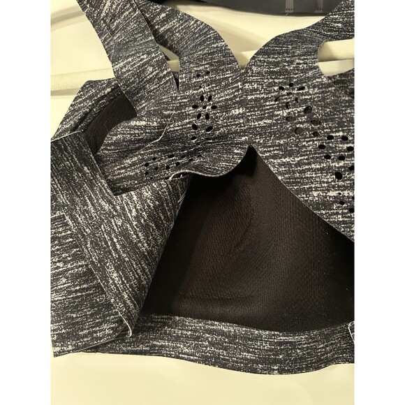 VICTORIA'S SECRET SPORT Angel Max Sports Bra 32DD Gray Black Maximum Adjustable - Picture 6 of 6